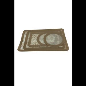 Temp-tations Classic 5-Pack Silicone Baking Mats Taupe